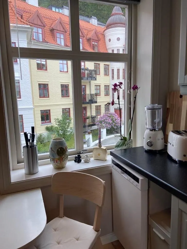 Bergensleilighet, Privat Balkong, Topp Utsikt 0*, Bergen Norvège